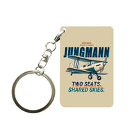 Thumbnail for Bücker Bü 131 Jungmann - Cartoon - Key Chain - Beige