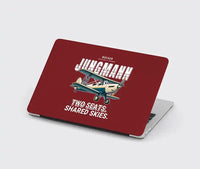 Thumbnail for Bücker Bü 131 Jungmann - Cartoon - MacBook Case - Dark Red
