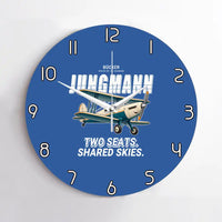 Thumbnail for Bücker Bü 131 Jungmann - Cartoon - No Frame - Blue