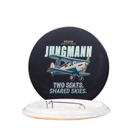 Thumbnail for Bücker Bü 131 Jungmann - Cartoon - Pin - Black