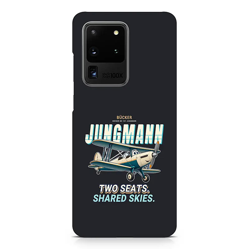 Bücker Bü 131 Jungmann - Cartoon - Samsung Case - Black