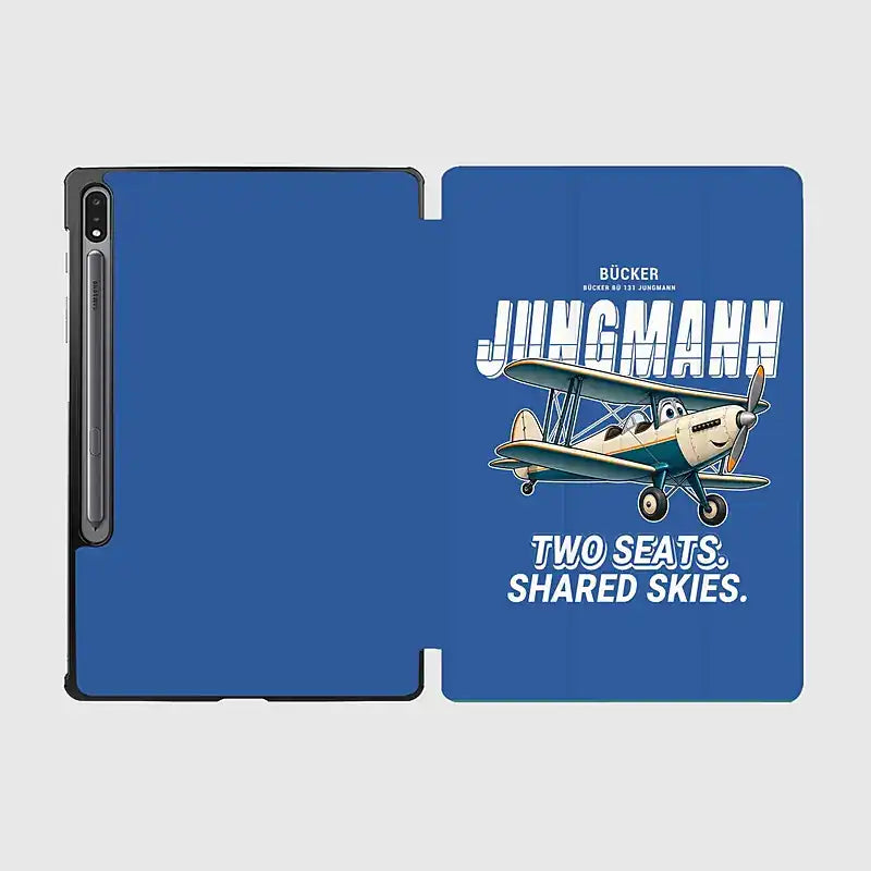 Bücker Bü 131 Jungmann - Cartoon - Samsung Tablet - Blue