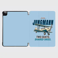 Thumbnail for Bücker Bü 131 Jungmann - Cartoon - iPad Case - Light Blue