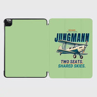 Thumbnail for Bücker Bü 131 Jungmann - Cartoon - iPad Case - Light Green