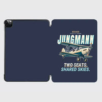 Thumbnail for Bücker Bü 131 Jungmann - Cartoon - iPad Case - Navy Blue