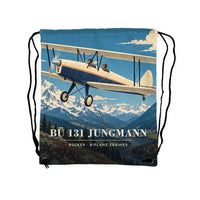 Thumbnail for Bücker Bü 131 Jungmann - Drawstring Bag - 3D Scene