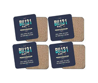 Thumbnail for Bücker Bü 131 Jungmann - Original - Coaster Set - Navy Blue