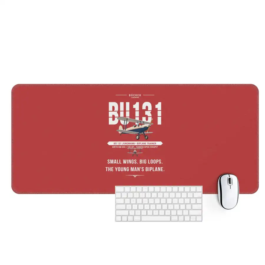 Bücker Bü 131 Jungmann - Original - Desk Mat - Red