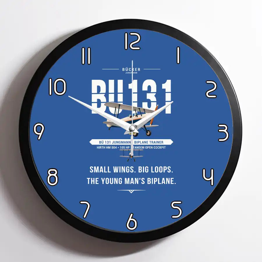 Bücker Bü 131 Jungmann - Original - Framed - Blue