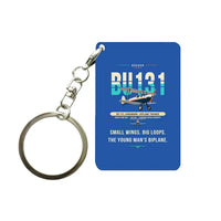 Thumbnail for Bücker Bü 131 Jungmann - Original - Key Chain - Blue