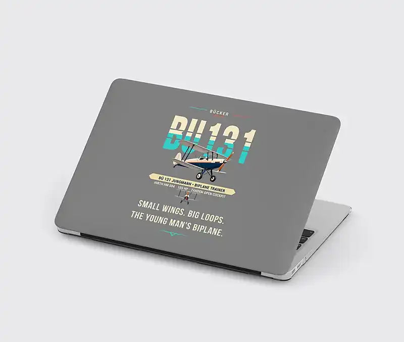 Bücker Bü 131 Jungmann - Original - MacBook Case - Gray