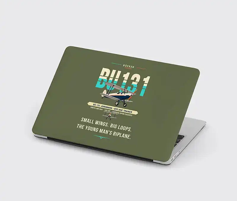Bücker Bü 131 Jungmann - Original - MacBook Case - Green Army