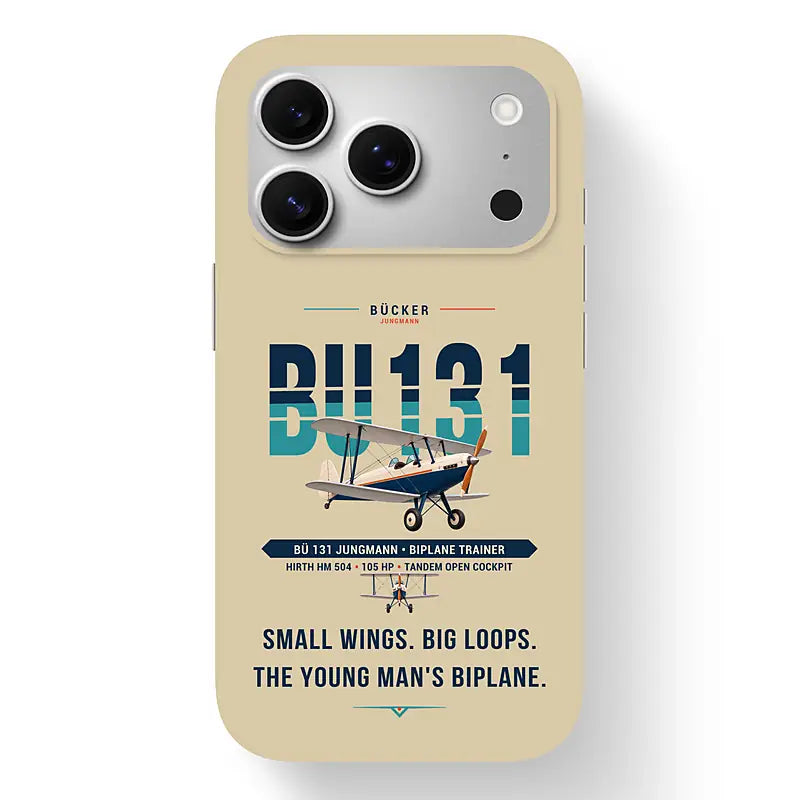 Bücker Bü 131 Jungmann - Original - MagSafe iPhone 17 Pro - Beige