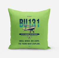 Thumbnail for Bücker Bü 131 Jungmann - Original - Pillow - Light Green