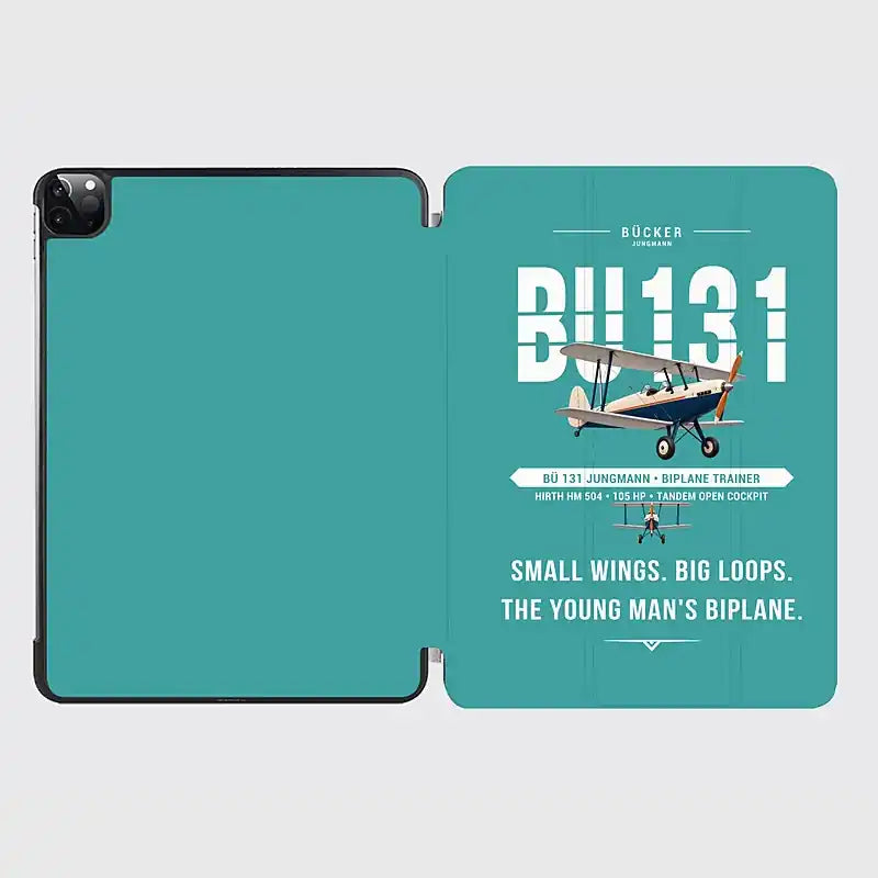 Bücker Bü 131 Jungmann - Original - iPad Case - Turquoise