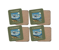 Thumbnail for Bücker Bü 131 Jungmann - Poster - Coaster Set - Green Army