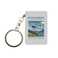 Thumbnail for Bücker Bü 131 Jungmann - Poster - Key Chain - Light Gray