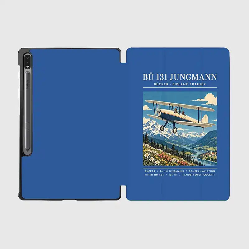 Bücker Bü 131 Jungmann - Poster - Samsung Tablet - Blue
