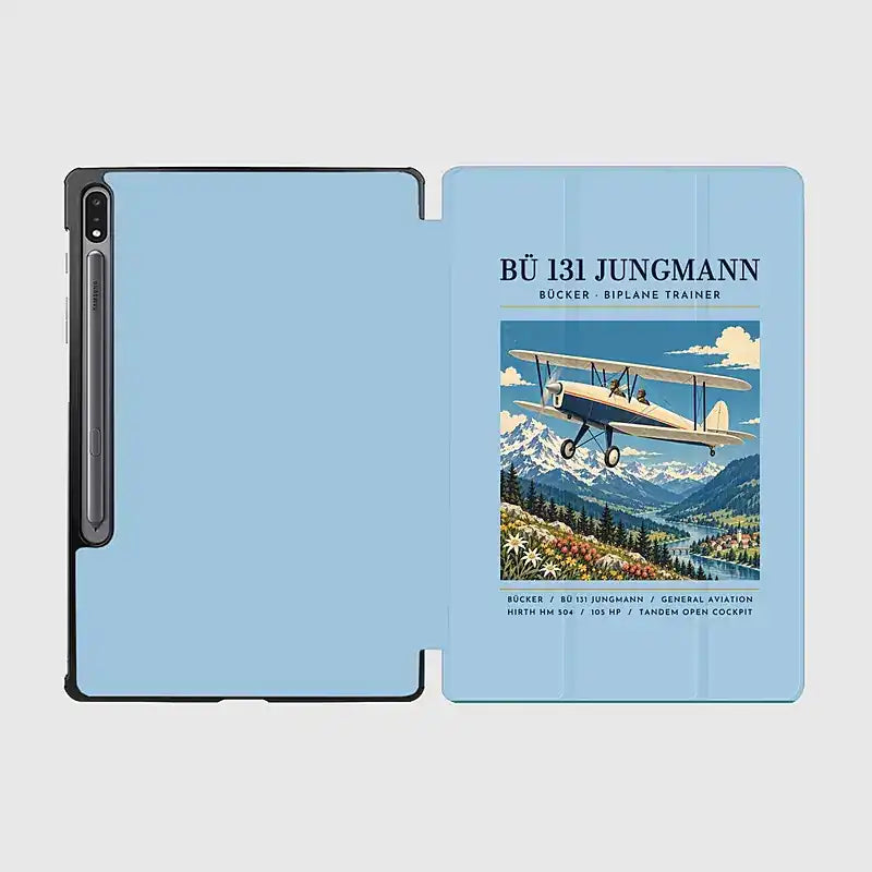 Bücker Bü 131 Jungmann - Poster - Samsung Tablet - Light Blue
