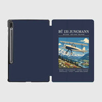Thumbnail for Bücker Bü 131 Jungmann - Poster - Samsung Tablet - Navy Blue