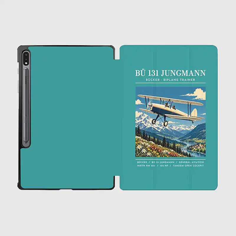 Bücker Bü 131 Jungmann - Poster - Samsung Tablet - Turquoise
