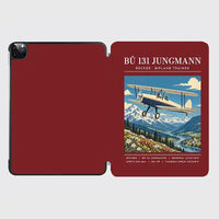 Thumbnail for Bücker Bü 131 Jungmann - Poster - iPad Case - Dark Red