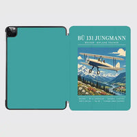 Thumbnail for Bücker Bü 131 Jungmann - Poster - iPad Case - Turquoise
