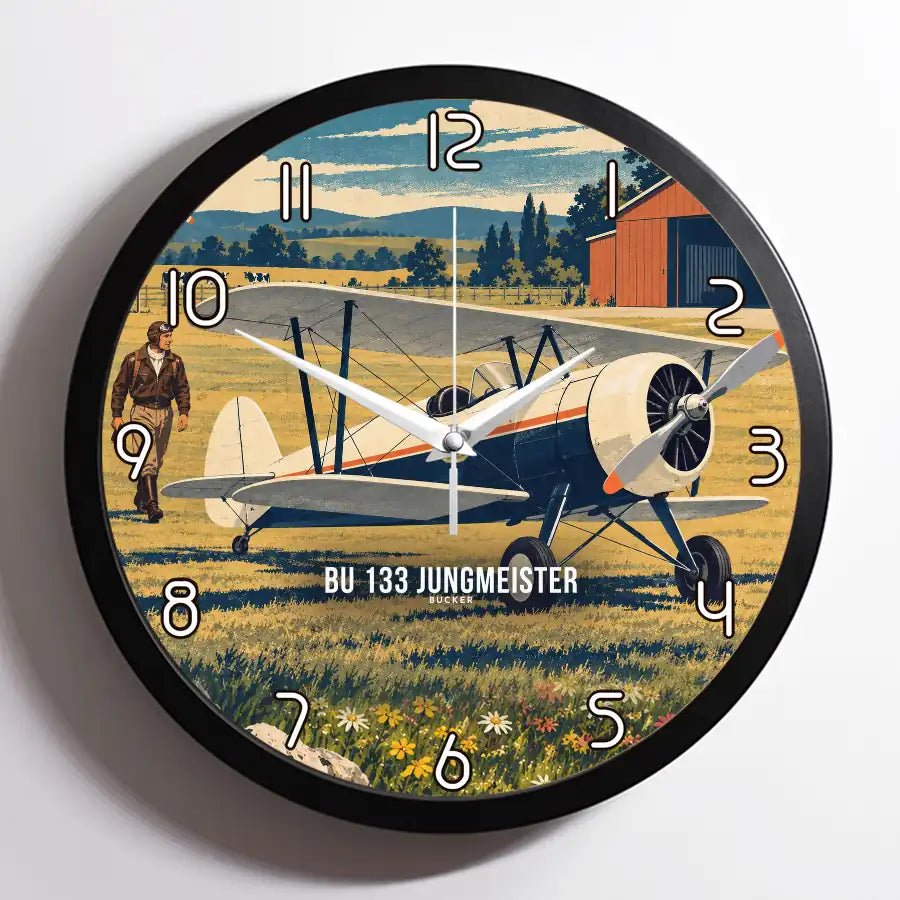 Bücker Bü 133 Jungmeister - 3D - Framed - Full Print