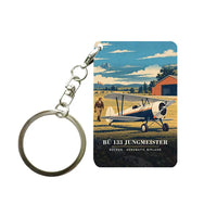 Thumbnail for Bücker Bü 133 Jungmeister - 3D - Key Chain - Full Print