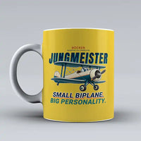 Thumbnail for Bücker Bü 133 Jungmeister - Cartoon - Mug - Yellow