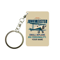 Thumbnail for Bücker Bü 133 Jungmeister - Cartoon + Name - Key Chain - Beige