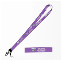 Thumbnail for Bücker Bü 133 Jungmeister Lanyard & ID Holders lanyard - Cartoon - Purple