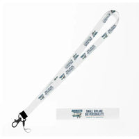 Thumbnail for Bücker Bü 133 Jungmeister Lanyard & ID Holders lanyard - Cartoon - White