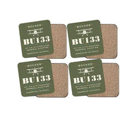 Thumbnail for Bücker Bü 133 Jungmeister - Heritage - Coaster Set - Green Army