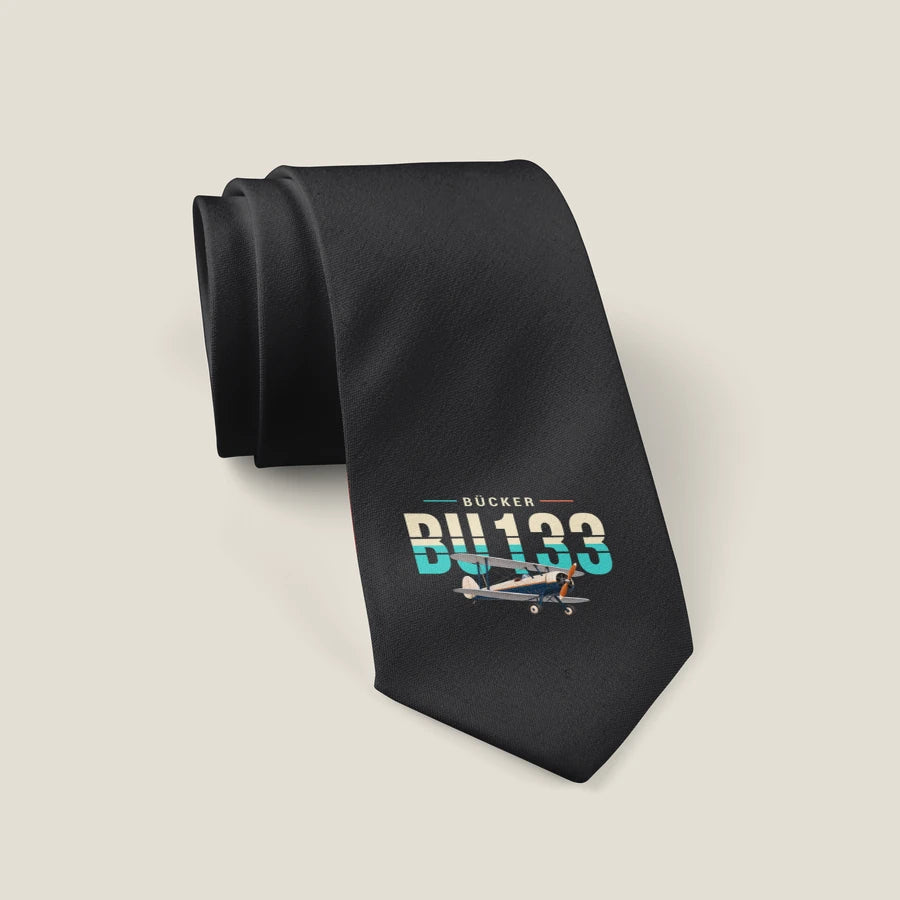 Bücker Bü 133 Jungmeister - Original - Tie - Black