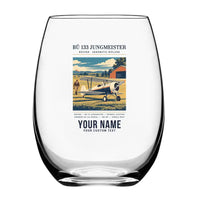 Thumbnail for Bücker Bü 133 Jungmeister - Poster + Name - Water & Drink Glass