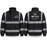 Thumbnail for Bücker Bü 133 Jungmeister Reflective Winter Jackets - Heritage - Black