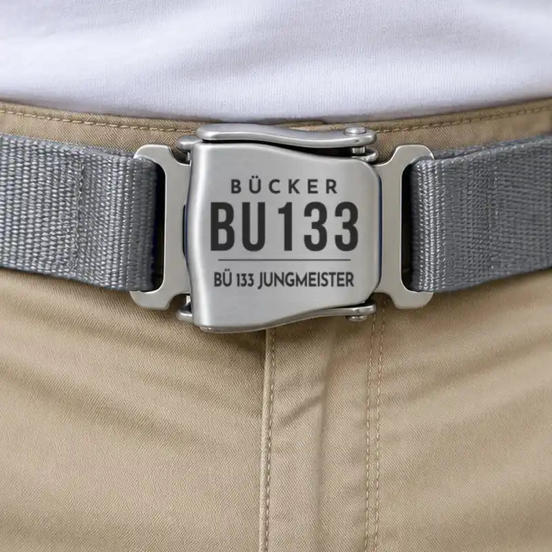Bücker Bü 133 Jungmeister - Seat Belt - Tag - Gray