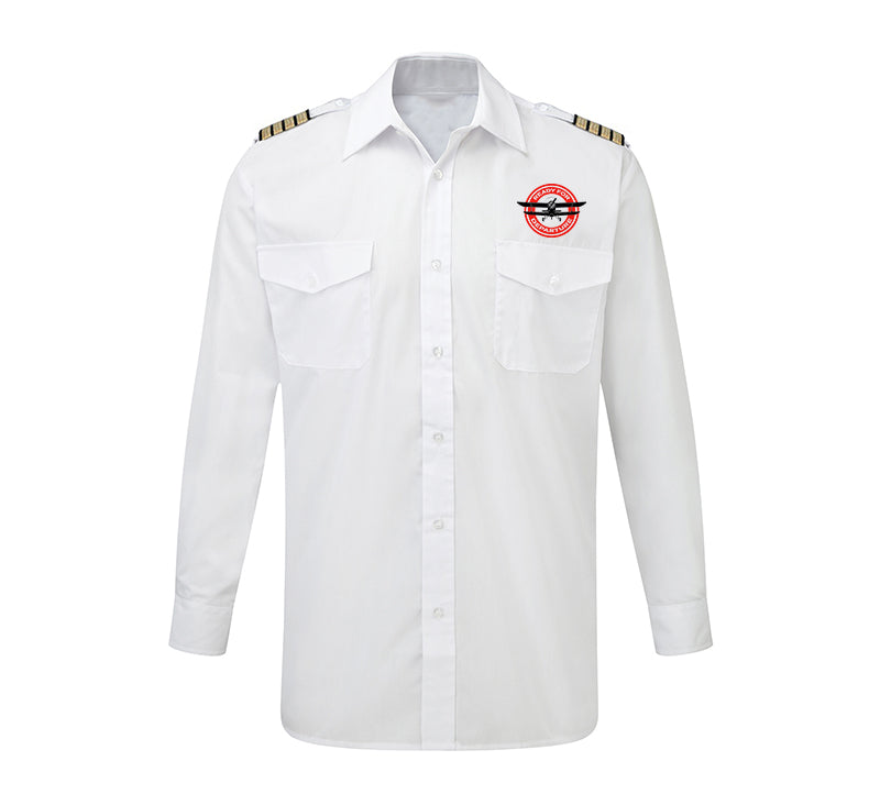 Ready for Departure Designed Long Sleeve Pilot Shirts