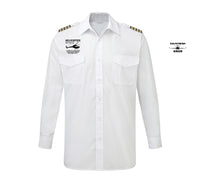 Thumbnail for Helicopter [Noun] Designed Long Sleeve Pilot Shirts