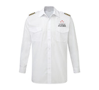 Thumbnail for I'D Rather Be Flying Designed Long Sleeve Pilot Shirts