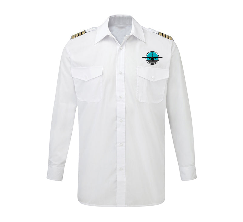 Cessna & Gyro Designed Long Sleeve Pilot Shirts