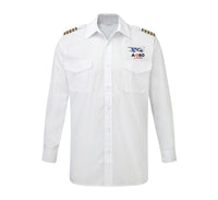 Thumbnail for Airbus A380 Love at first flight Designed Long Sleeve Pilot Shirts
