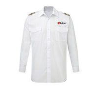 Thumbnail for I Love Embraer Designed Long Sleeve Pilot Shirts