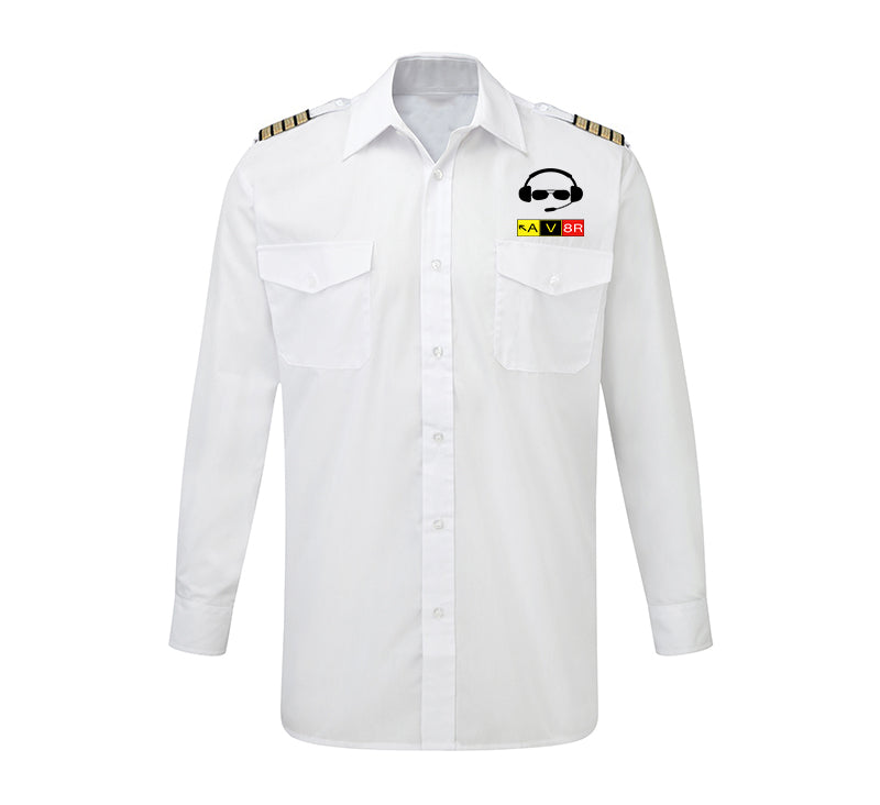 AV8R 2 Designed Long Sleeve Pilot Shirts