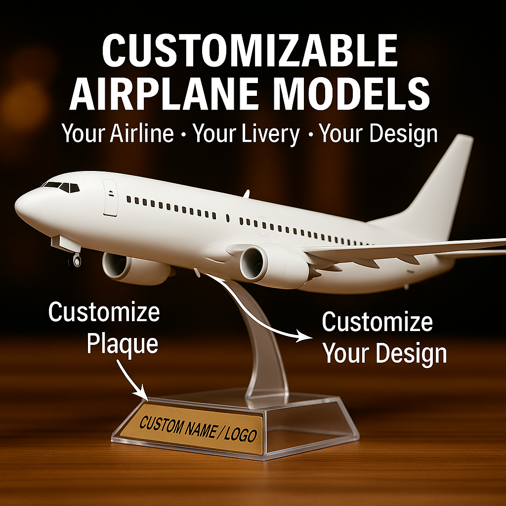 Custom Logo/Livery/Design Boeing 737 Model