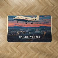 Thumbnail for BAC One-Eleven 500 - 3D + Name - Rectangle Carpet - Full Print
