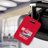 Thumbnail for BAC One-Eleven 500 - Cartoon - Luggage Tag - Red