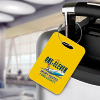 Thumbnail for BAC One-Eleven 500 - Cartoon - Luggage Tag - Yellow