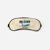 Thumbnail for BAC One-Eleven 500 - Cartoon + Name - Sleep Mask - Beige